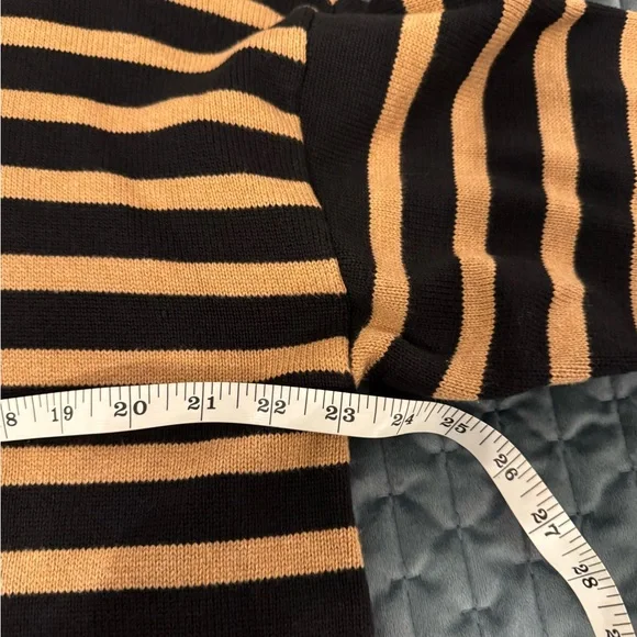 EUC J.Crew Factory Striped Sweater (XL) - Picture 7 of 8